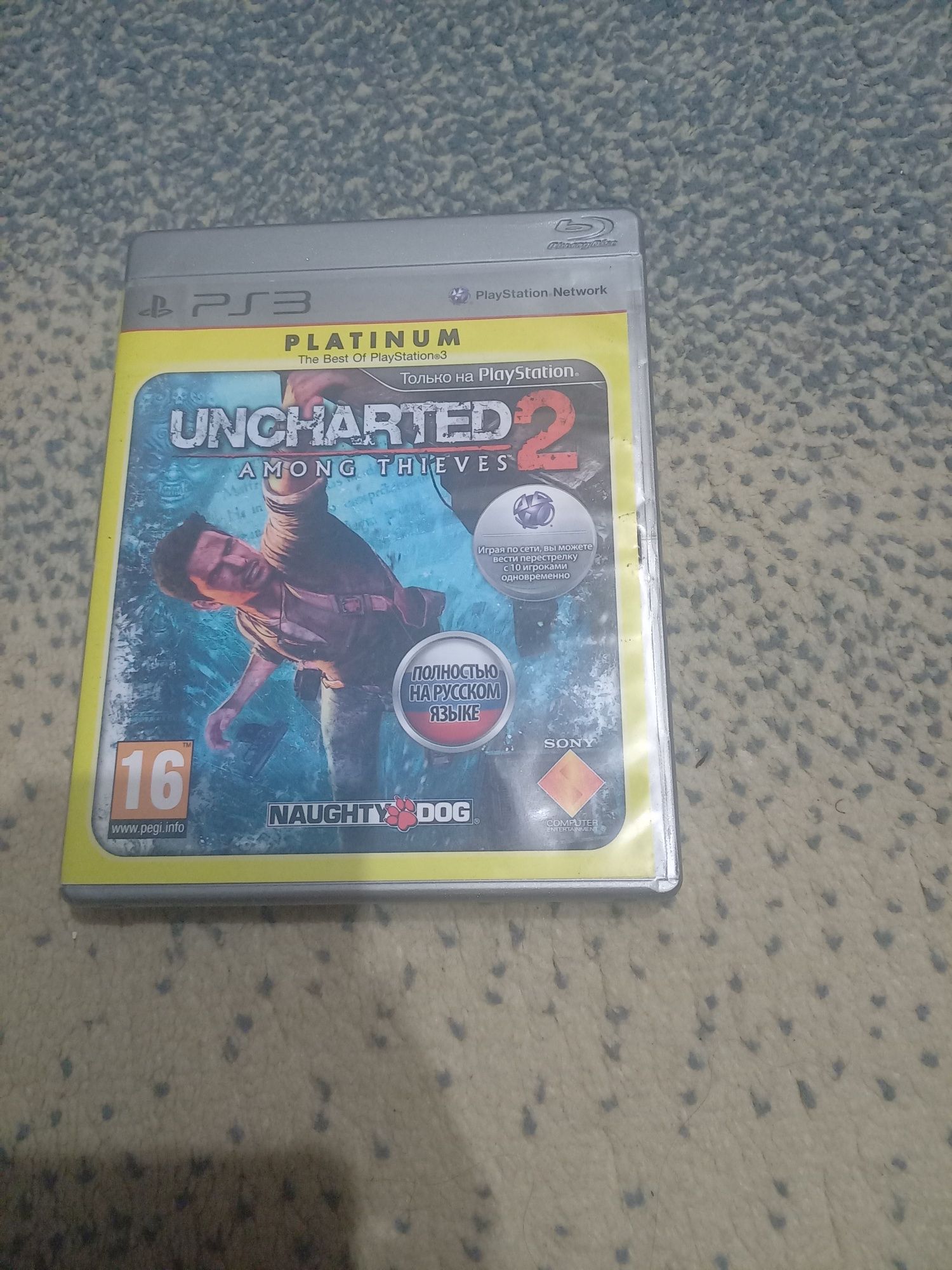 Диски на ps3 (minecraft, uncharted)