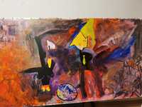 Tablou abstract 100x170 cm