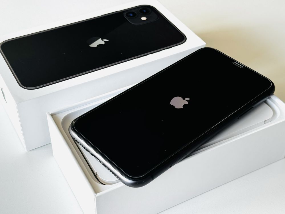 Iphone 11 128GB Black Като нов! 100% батерия! Гаранция