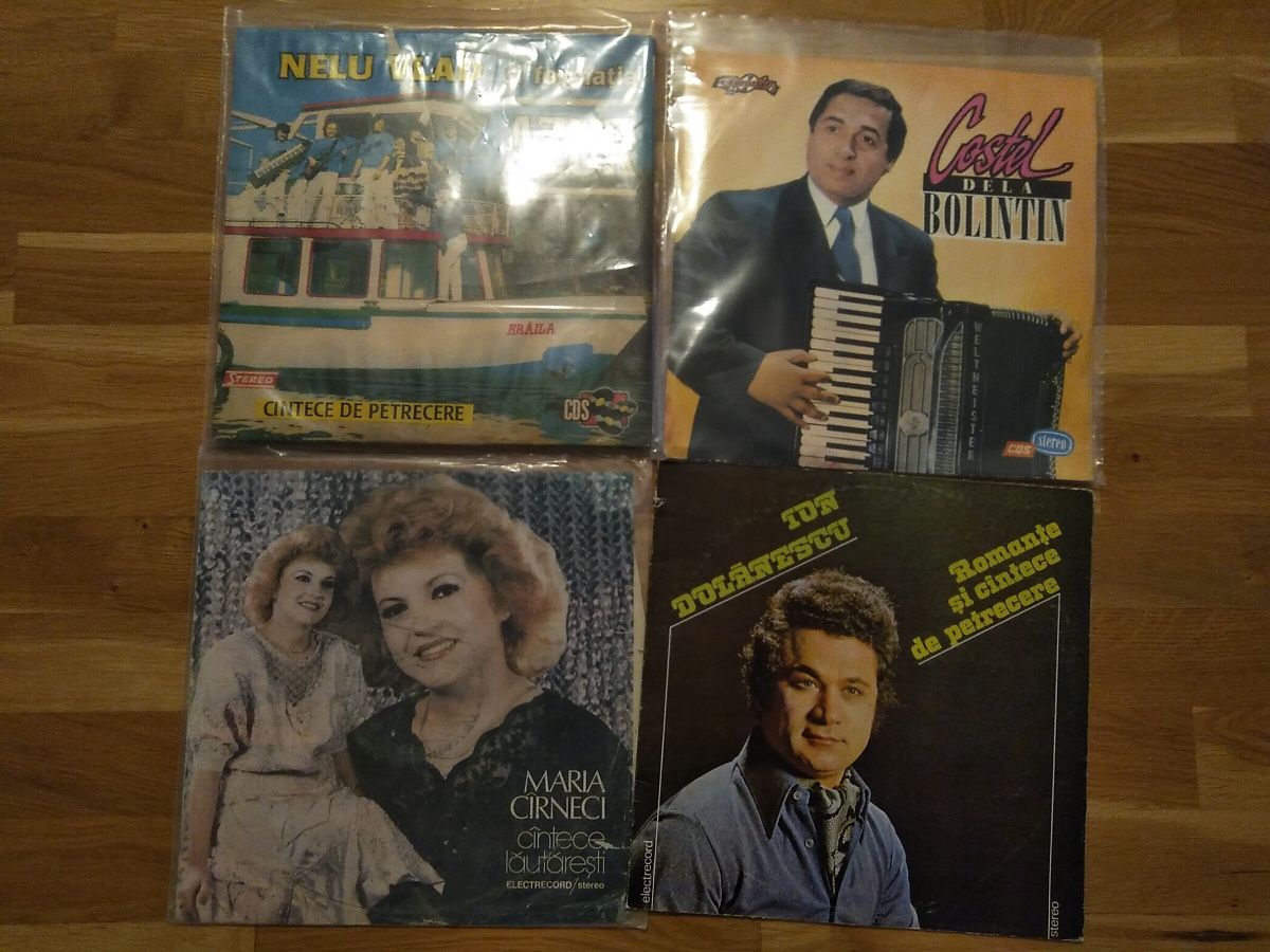 SCHIMB Muzica de petrecere, manele discuri vinil/vinyl/viniluri/placi