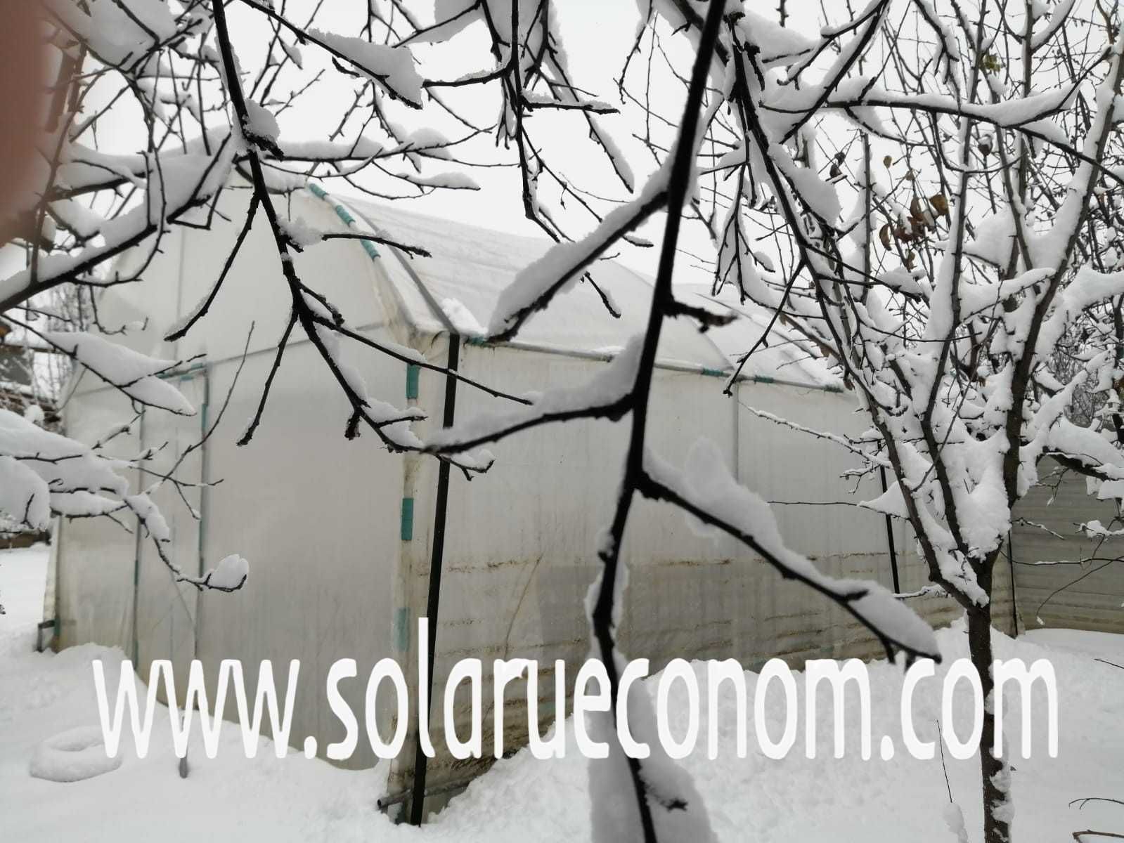 Solarii (sere) de gradina de la 12 mp la +120 mp - transport GRATUIT