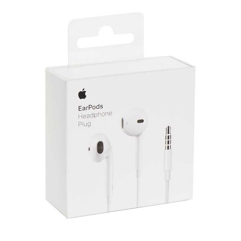 SIGILATE Casti APPLE Originale Earpods MNHF2ZM/A Cu Fir, Microfon Jack