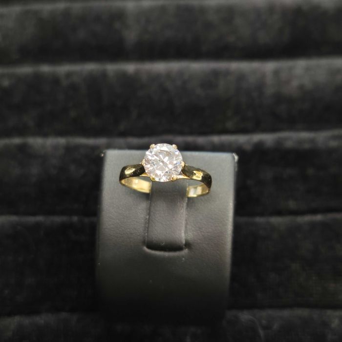 ( B31763.1 / Ag28 Doi Baieti ) Inel Aur 14K - 2.01 grame / 744 lei