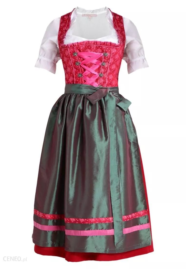 Anna Field, немски/баварски носии, рокли стил Dirndl