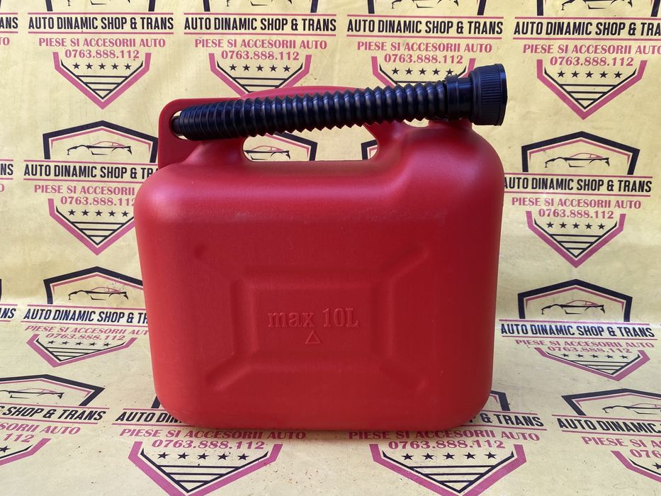 Canistra transport combusitibil 10L Benzina Motorina cu palnie