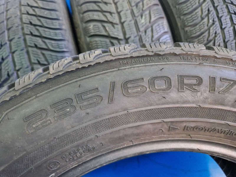 4 Nokian R17 235/60
зимни гуми DOT4717