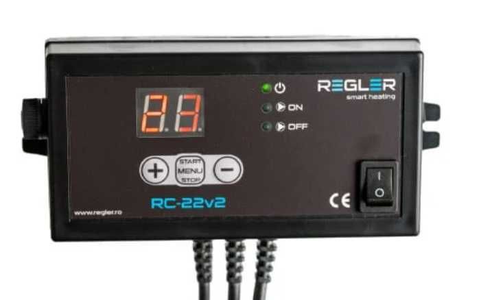 REGLER RC 22v2 - controler pompă protecție retur (by-pass)