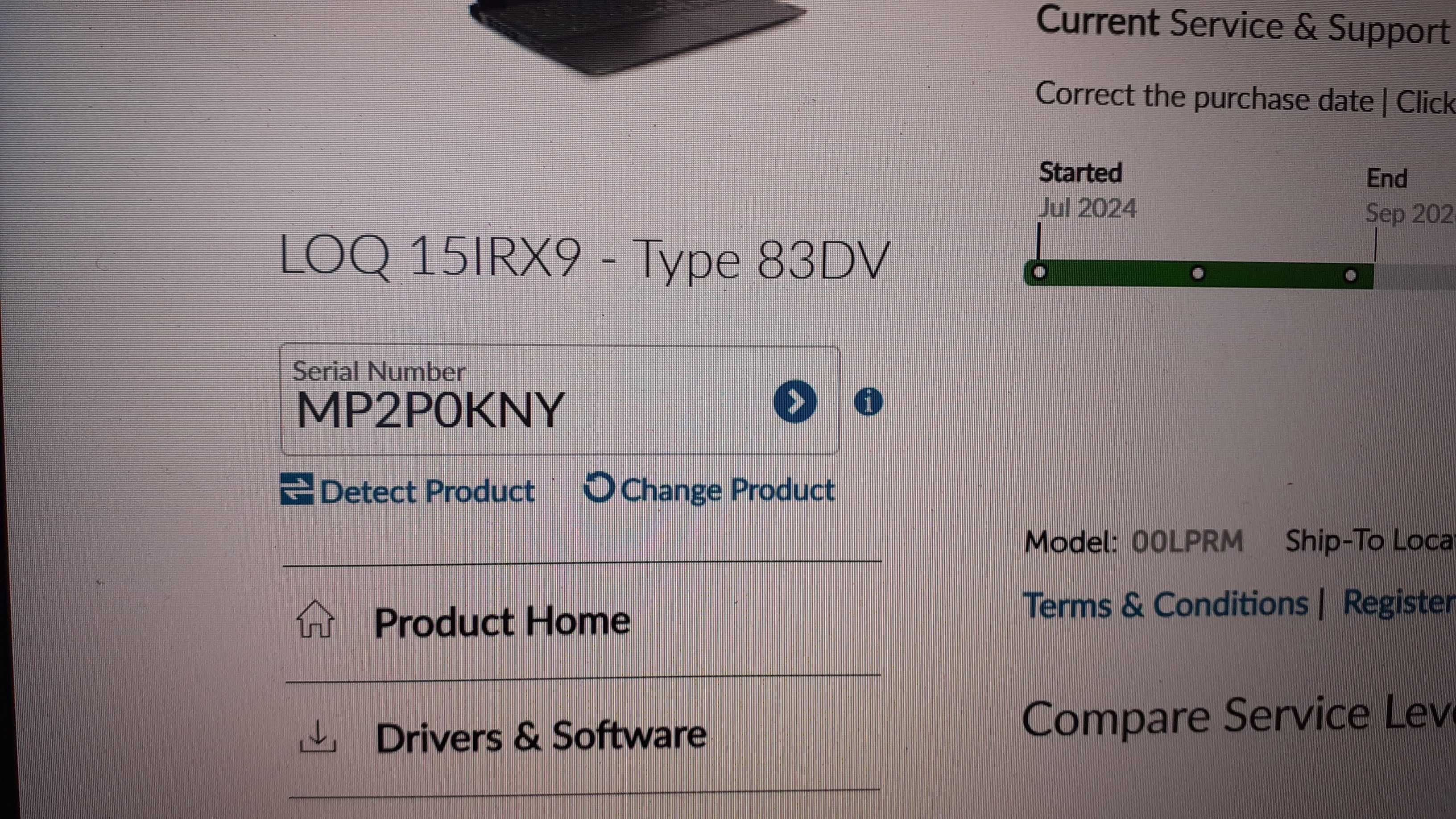 Лаптоп Lenovo LOQ 15IRX9.