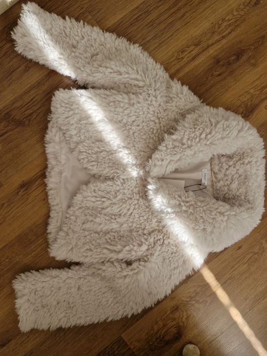 ново дамско палто teddy bear
