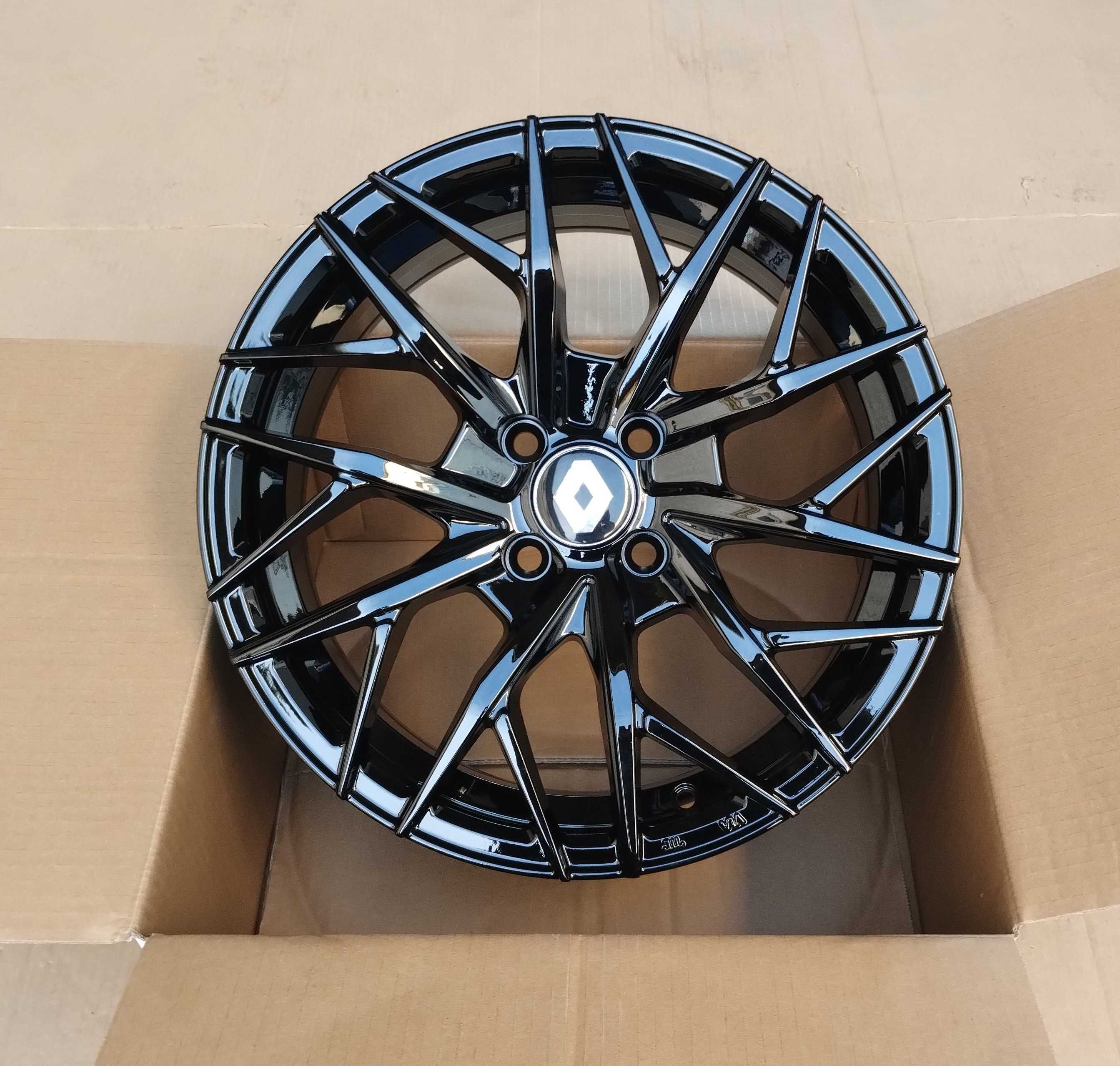 Jante Negre R16 Renault Captur Clio ZOE Megane Scenic 4 x 100 R16