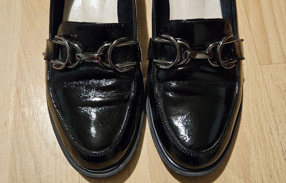 Лачени мокасини Fabiano/ Фабиано