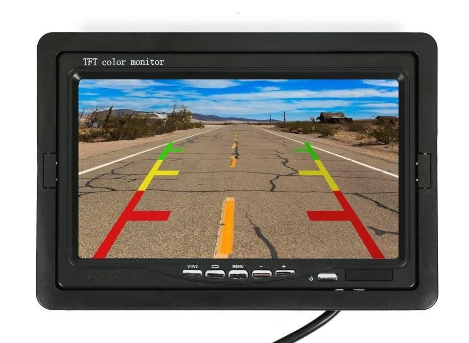 панорамен монитор tft lcd 7