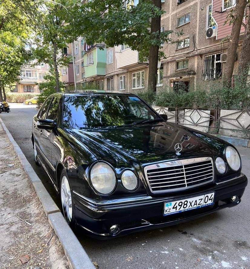 W210 e50 AMG обвес, бампер,порог,туманка , бампер на дорст W210