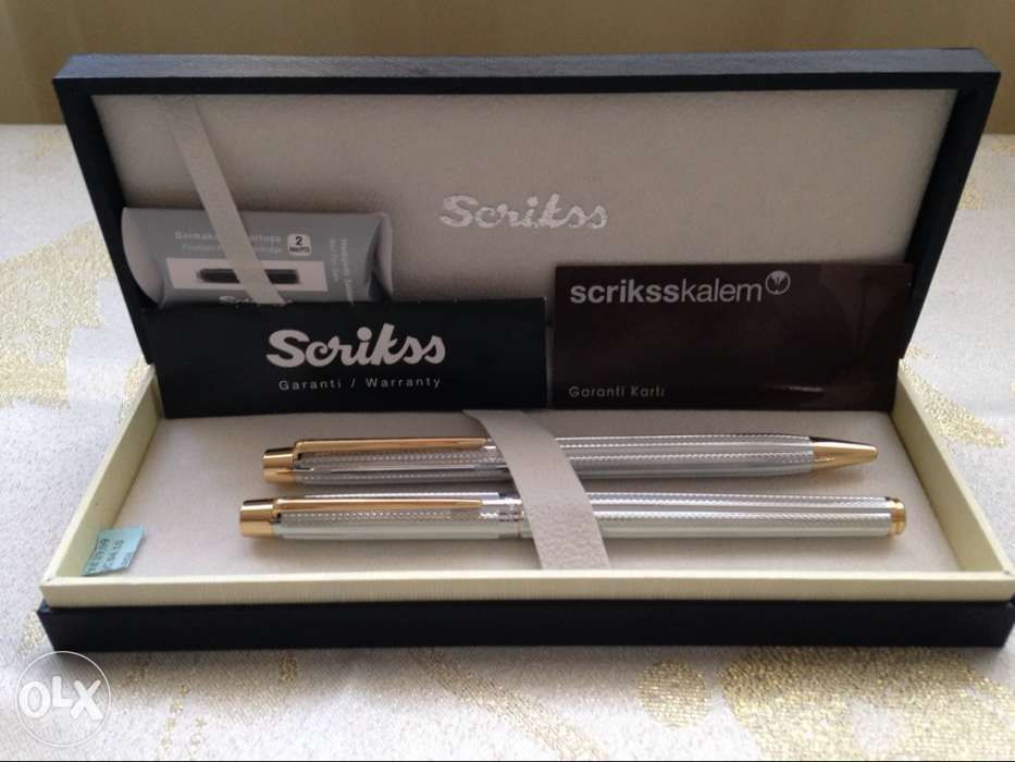 set instrumente de scris de lux Scrikss