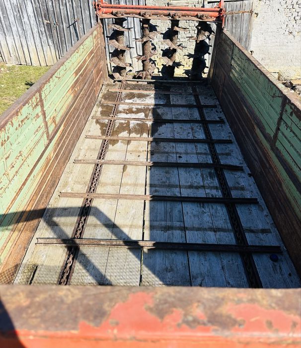 Vand mig de gunoi de 6 tone cu masa hidraulica