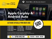 Activare Apple Carplay Android Auto Mercedes E C S GLE GLC GLA A B
