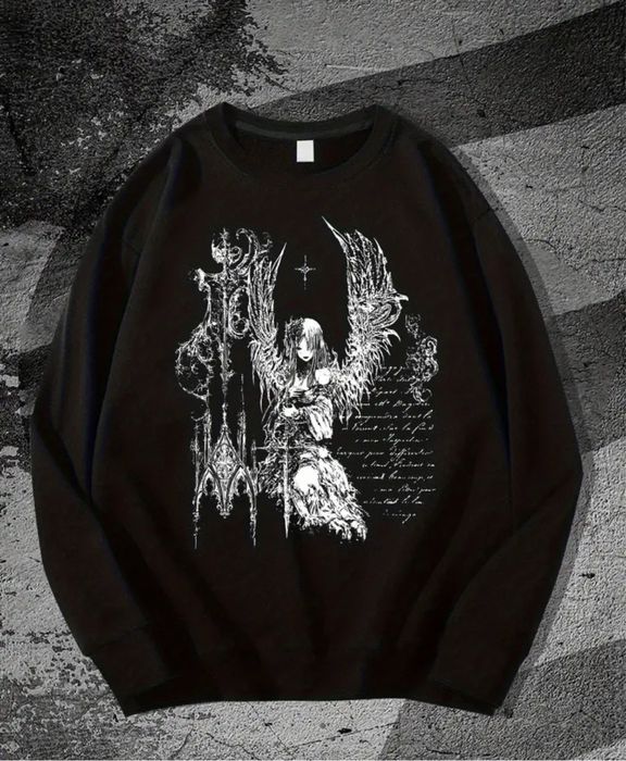 Свитшот готический/y2k гранж