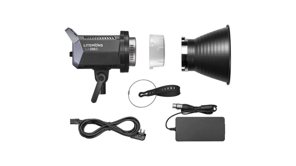 Vand set Godox Litemons LA200D Lampa  Daylight 230W+Softbox+Stativ-nou