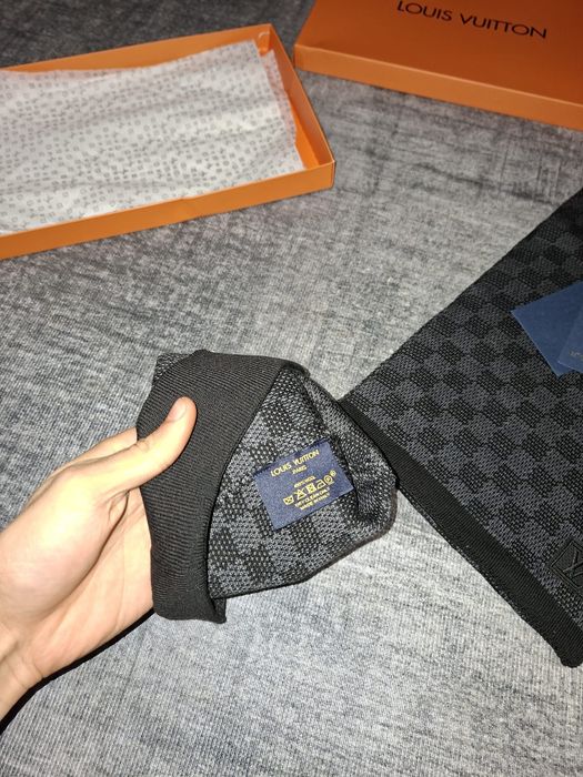 Set Căciulă și Fular Louis Vuitton