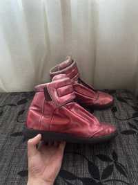 Maison Margiela Future High Top Metallic Red