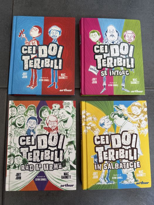 Colectie 4 carti Cei Doi Teribili