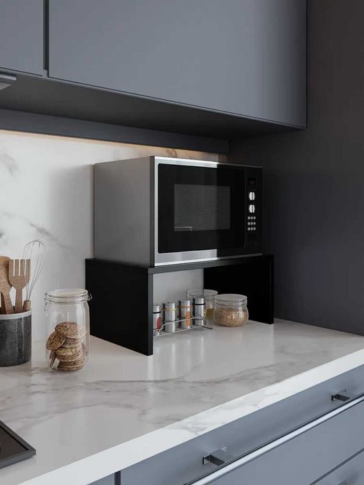 Полка настольная новая, идеально подходит под размер микроволновки