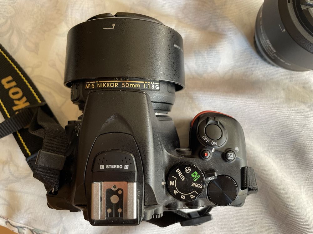 Nikon d5600 с два обектива, в отлично състояние!
