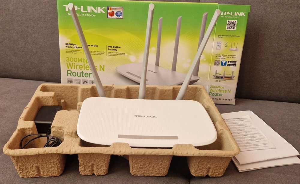 Router wireless tp link 3antene