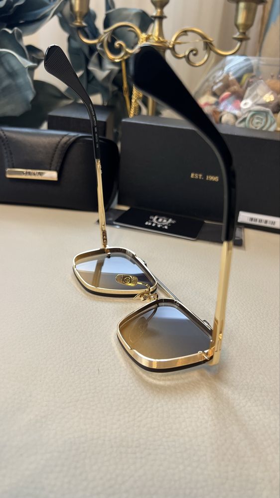 DITA Mach Six ochelari de soare noi gold