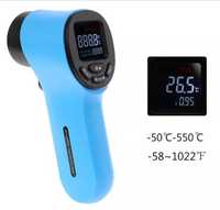 -50 до 550 С: високоточен калибрируем инфрачервен лазерен термометър