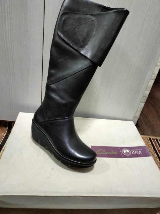 Продам сапоги - Новые оригинальные, Clarks Clarene Wake — 5000 т