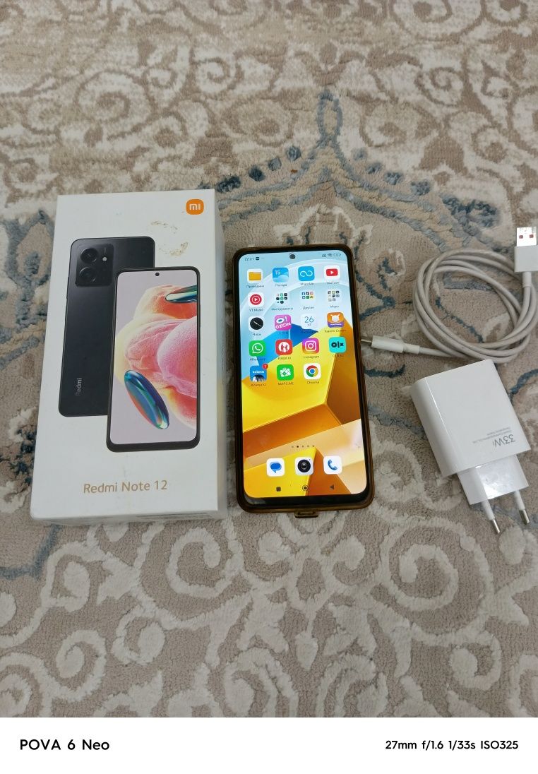 Redmi note 12 смартфон