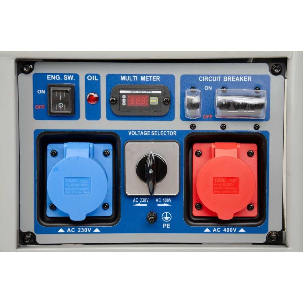 Generator de curent trifazat 400V 7,5 kW Hyundai HY-8001T