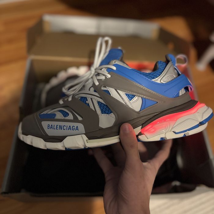 Balenciaga Track Led Blue&Grey Marimea 40 Noi cu Cutie
