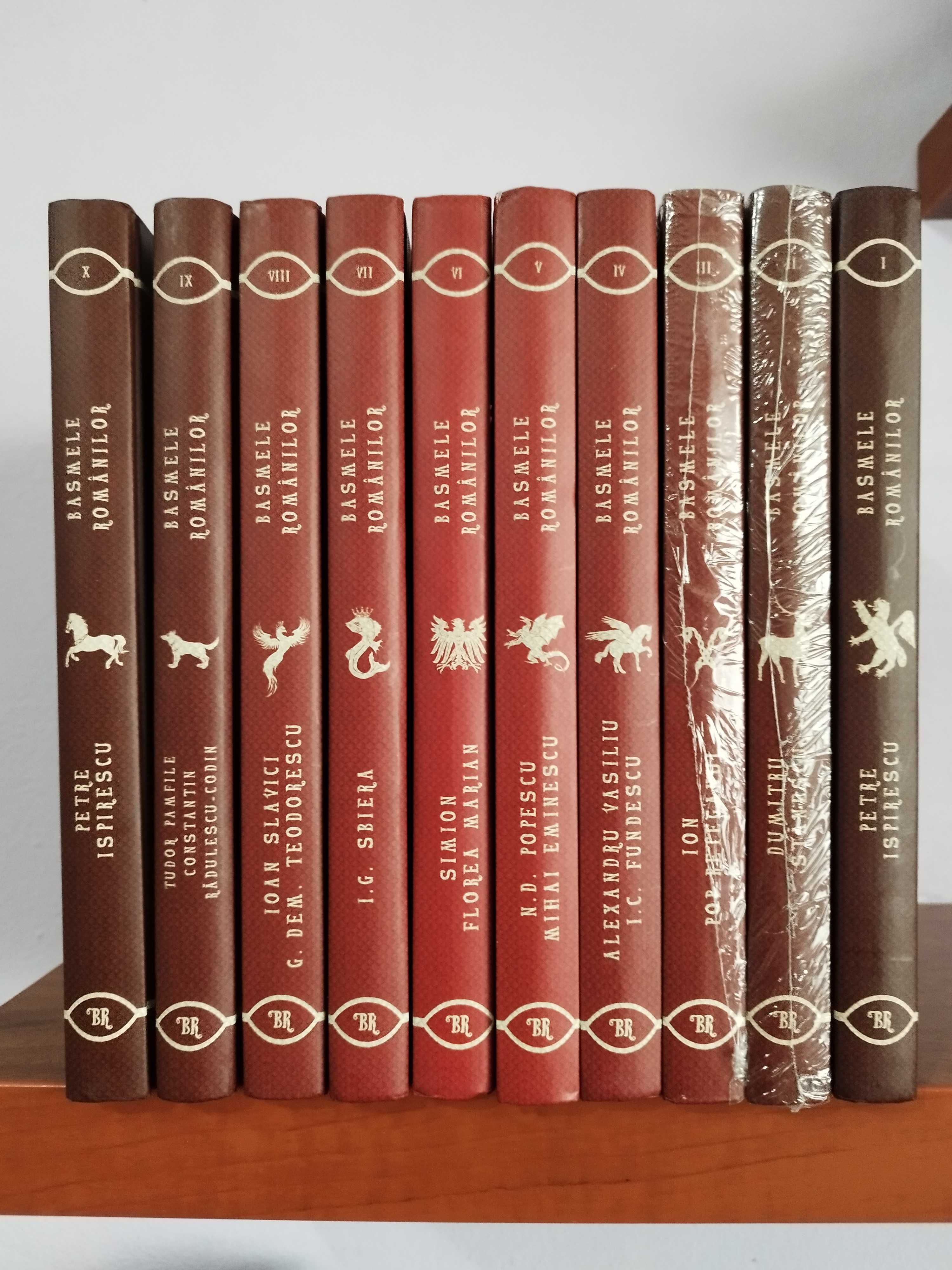 Basmele Romanilor, 10 vol, editura Curtea Veche, 2010