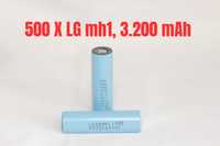 500 x LG Mh1 3200 mAh, 10A, factura si garantie