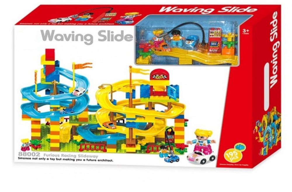 Waving Slide Lego 195 pcs деталей