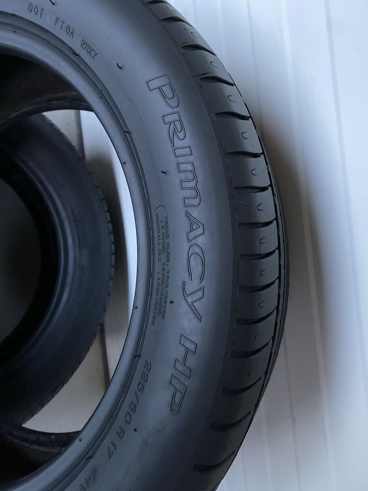 2бр летни гуми 225/50/17/Michelin Primacy HP/dot2014/5.5мм грайфер