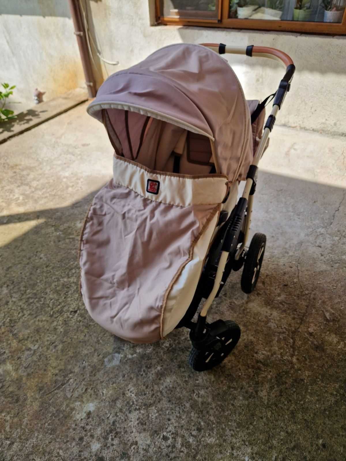 Детска количка VERDI SONIC 3 in 1 запазена