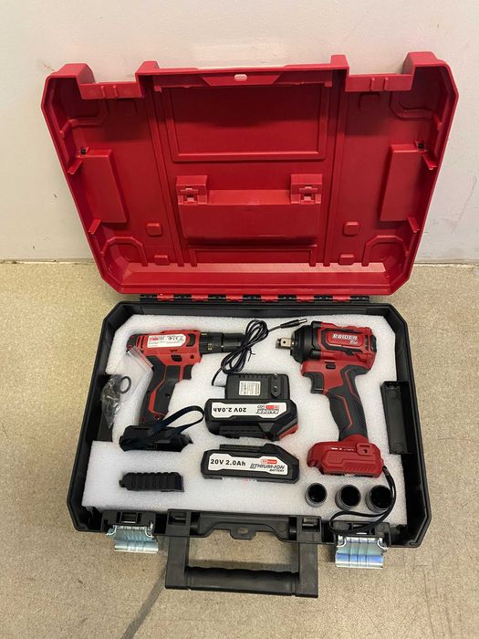 030253	R20 Бормашина & Безч.Гайковерт320Nm2x2AhCaseRDP-PCD20&PBIW20