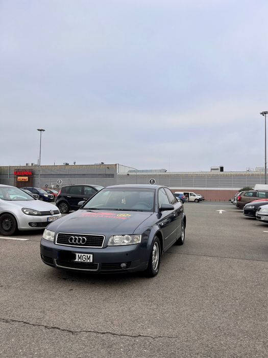 Audi A4 din 2004 motor 1.6 benzine euro 4 acte la zi