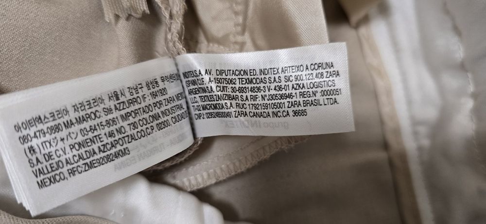 Нов със етикет.  Дамски панталон . ZARA.