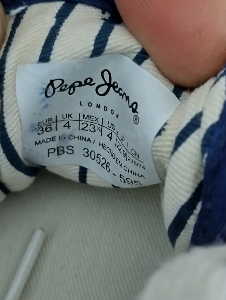 Детски кецове номер 36 PEPE JEANS