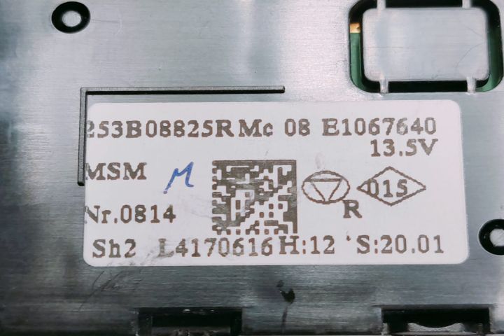 Panou comanda  GPS 253B08825R Renault Clio a 4-a generatie seria