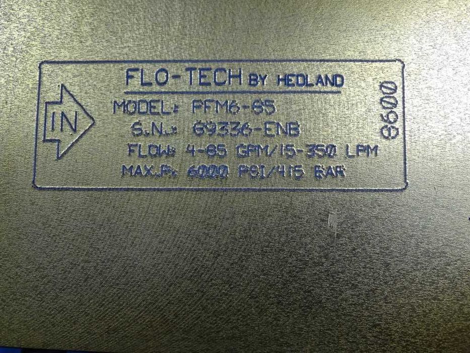Хидравличен тестер Flo-check PFM6