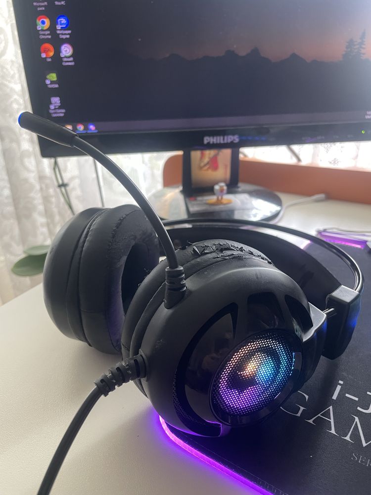 Геймърски слушалки Marvo HG9018 – 7.1 звук + вибрация