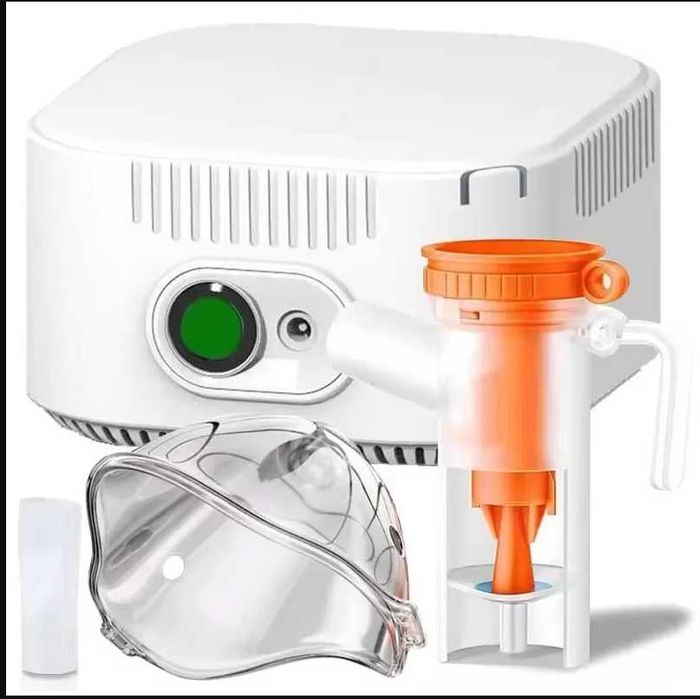 Aparat Aerosoli NOU Silentios USB Nebulizator Medical Masca SetComplet