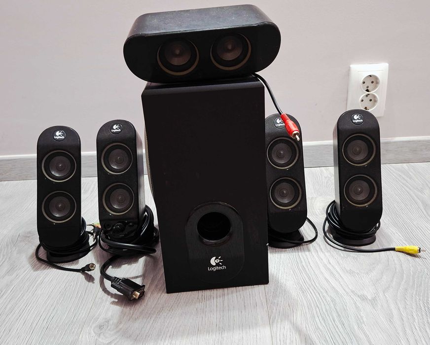 Boxe Logitech 5.1 X-530, 70W RMS
