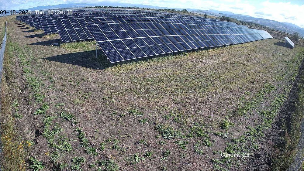 Parc  fotovoltaic 5MW finisat si racordat la retea