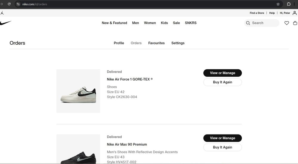 Nike Air Force 1 GORE-TEX